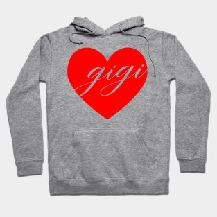 Gigi Script Heart Hoodie